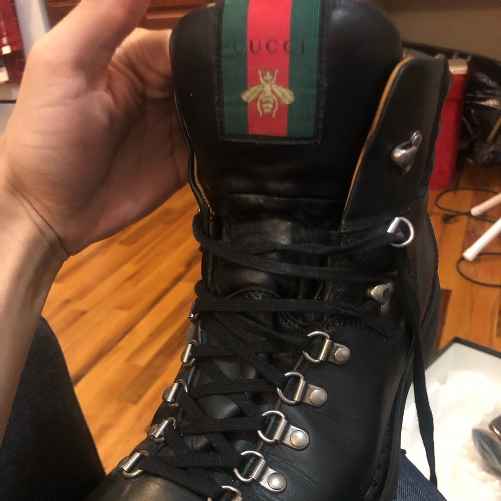 GUCCI BOOTS!